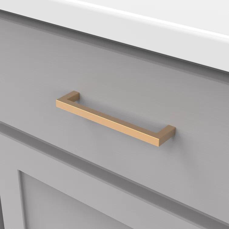 Hickory Hardware Pier Collection Handle Pull - Contemporary Hardware for Drawers & Cabinets (Set of 10)