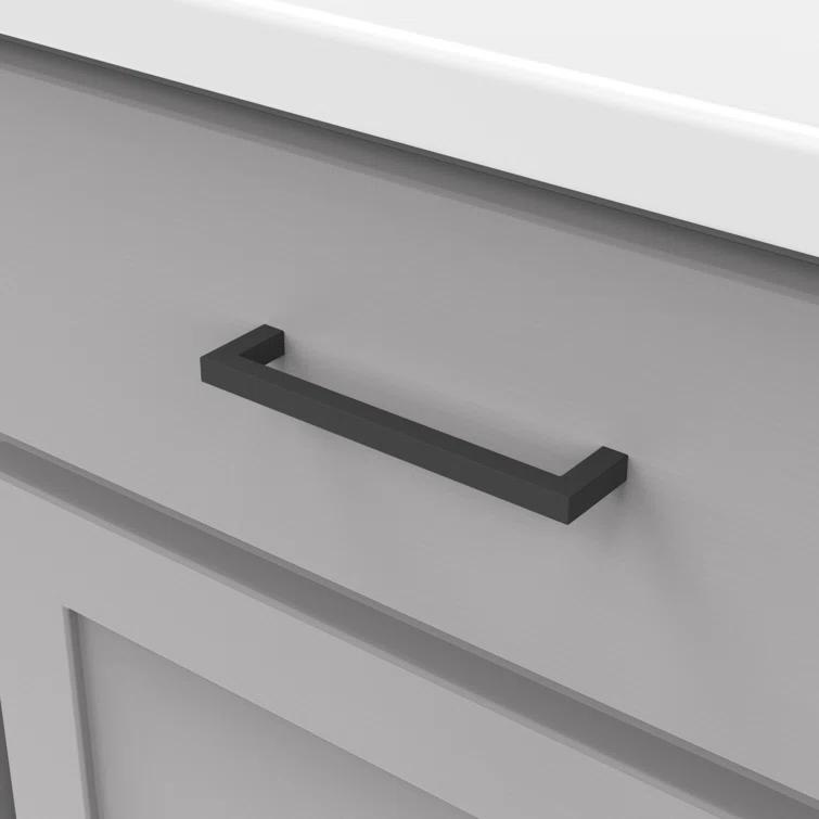 Heritage Designs Kitchen Cabinet Handles, 5 1/16" Square Drawer Pulls for Cabinet Doors, Dresser Drawers