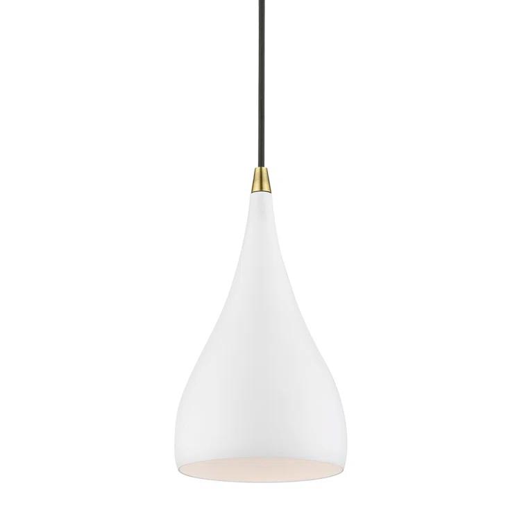 Schultz Single Light Metal Dimmable Pendant