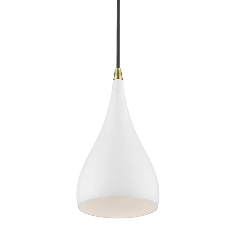 Schultz Single Light Metal Dimmable Pendant