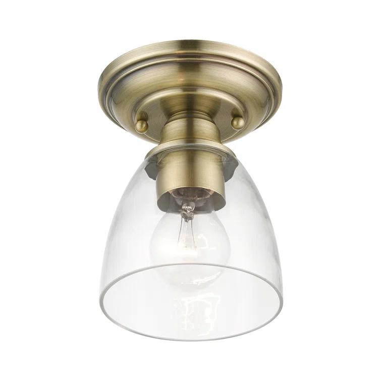 Gunnbjorn 1-Light 14.25" Semi Flush Mount