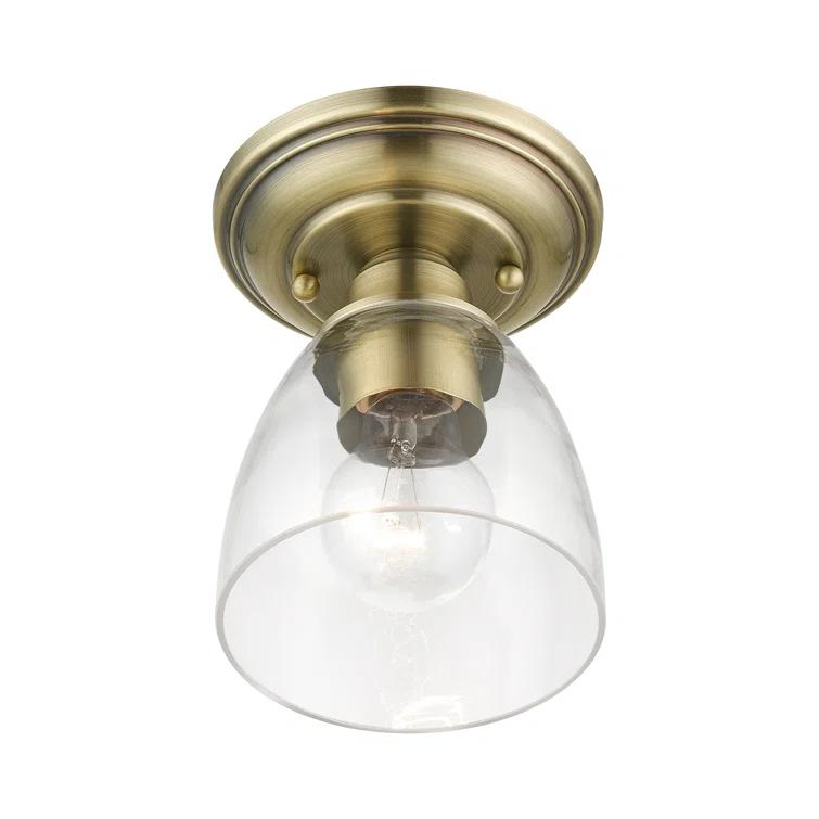 Gunnbjorn 1-Light 14.25" Semi Flush Mount