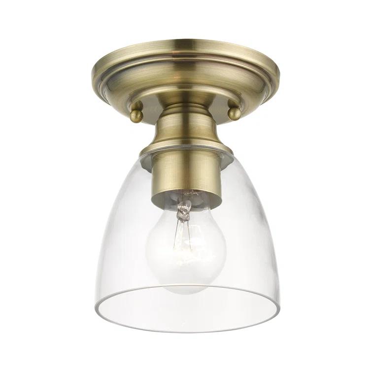 Gunnbjorn 1-Light 14.25" Semi Flush Mount