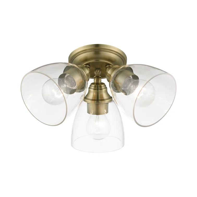 Gunnbjorn 3-Light 14.25" Semi Flush Mount