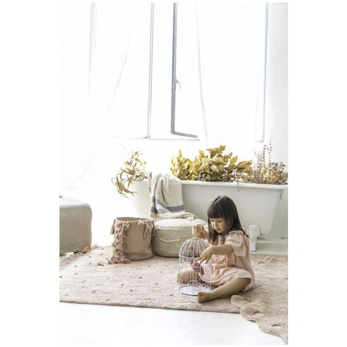 Lorena Canals Pyjama Party Upholstered Pouf