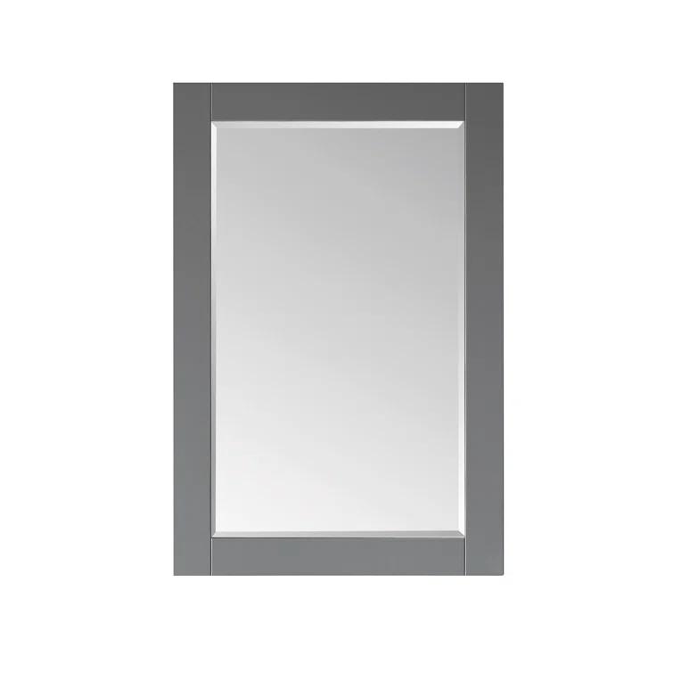 Ivy Wood Flat Wall Mirror