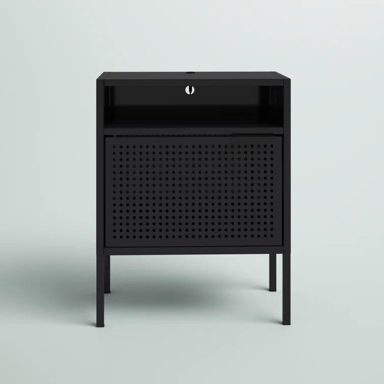 Zander 19'' W Metal Nightstand