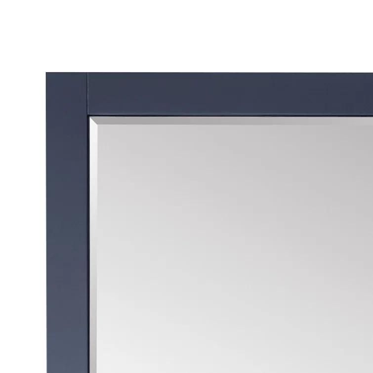 Ivy Wood Flat Wall Mirror