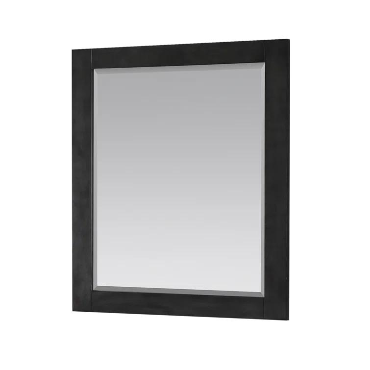 Ivy Wood Flat Wall Mirror