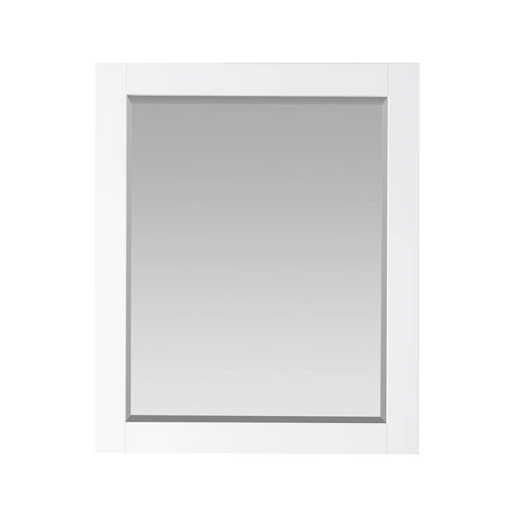 Ivy Wood Flat Wall Mirror