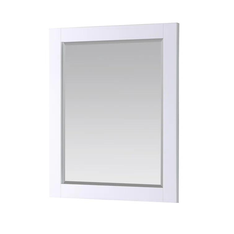 Ivy Wood Flat Wall Mirror