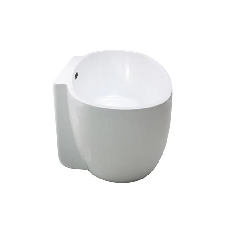 1501 mm x 749 mm Freestanding Roll Top Bathtub