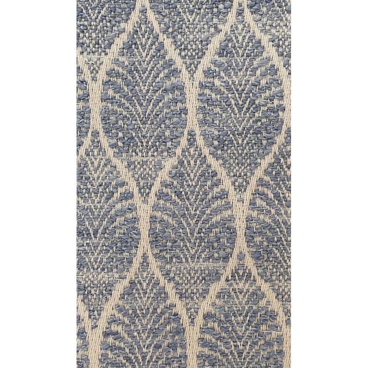 Summer Flora Indigo Indoor Outdoor Pillow 24x24