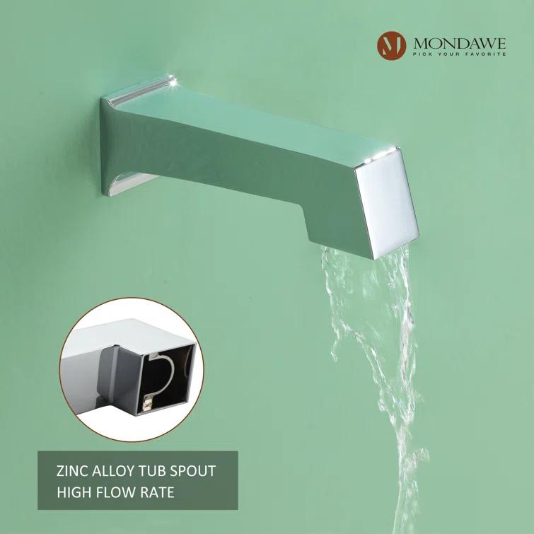 Calder Complete Shower System with Rough in-Valve