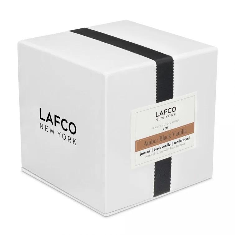 LAFCO New York Amber Black Vanilla Classic Signature Candle