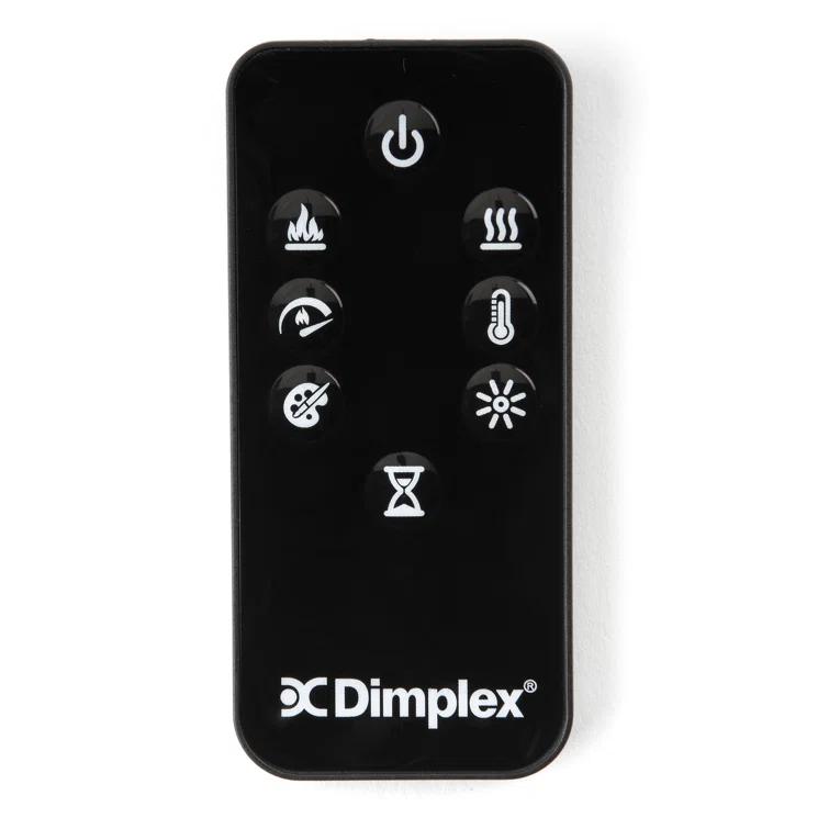 Dimplex Nova Multi-Fire XHD Plug-In Electric Fireplace Insert with Realistic Logs - 1000 SQ FT, Ceramic Heater