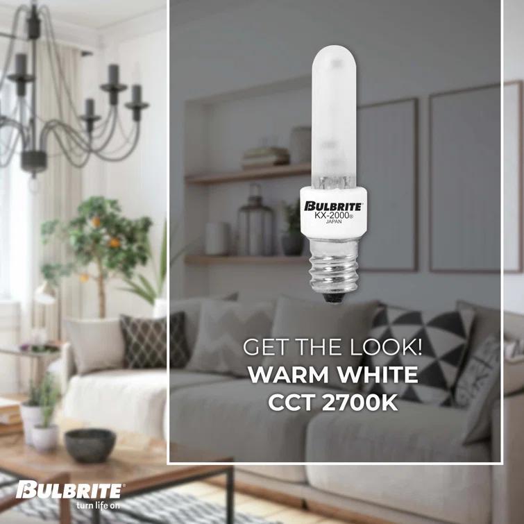 40W T3 E12 Dimmable Xenon/Krypton Stick Light Bulb