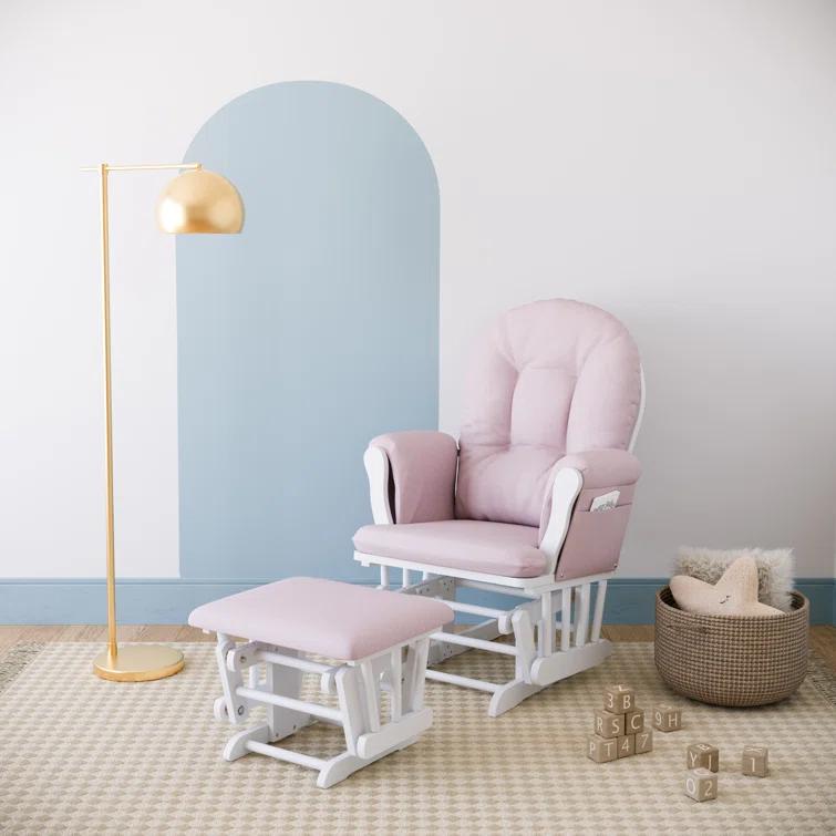 Hoop Glider with Ottoman