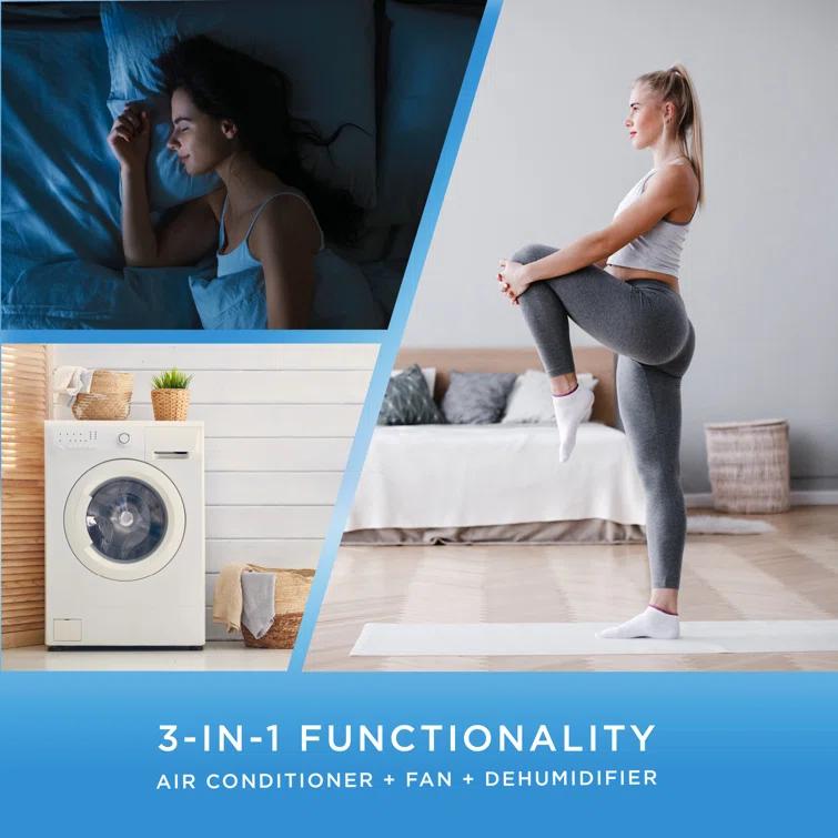 Commercial Cool 8,150 BTU SACC/CEC Portable Air Conditioner, 550 Sq. Ft., 12,000 BTU ASHRAE 128