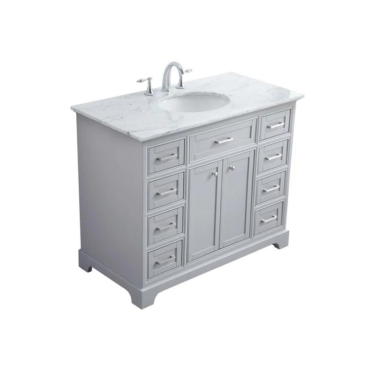 Hermes 42" Single Bathroom Vanity Set