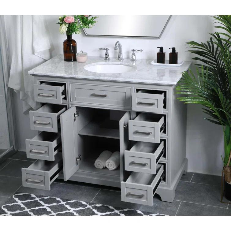Hermes 42" Single Bathroom Vanity Set
