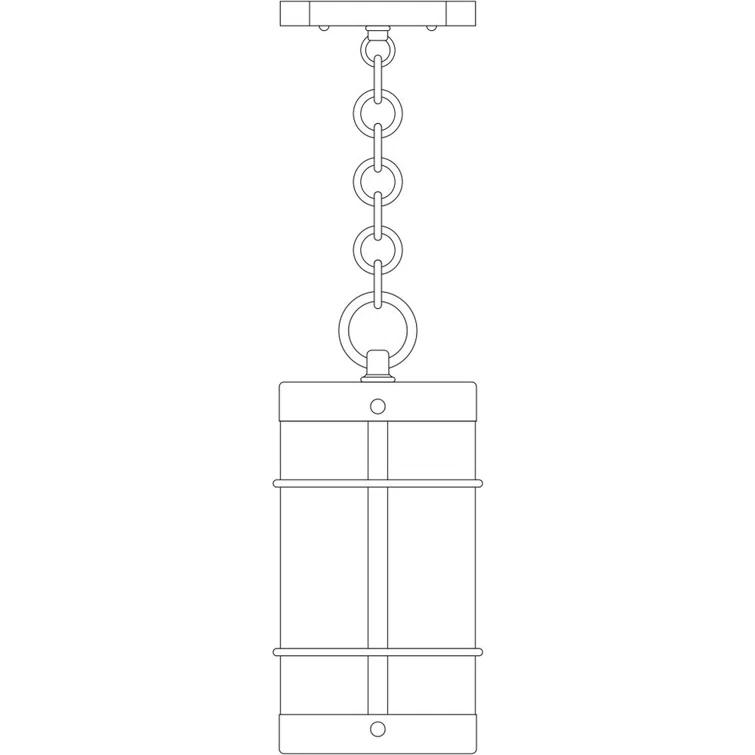 Arroyo Craftsman Valencia 1 - Light Lantern Pendant