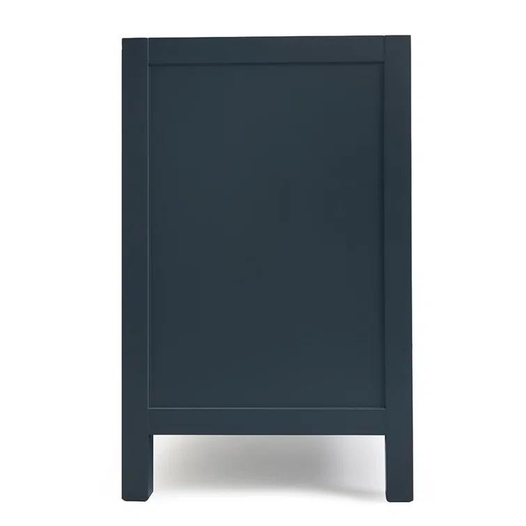 Ariel A037s-R-Bc Cambridge 36" Single Free Standing Wood Vanity Cabinet Only - Blue