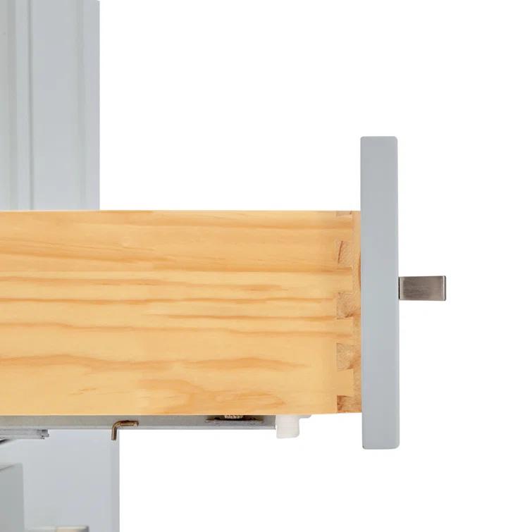 Ariel A061d-Bc Cambridge 60" Double Free Standing Vanity Cabinet Only - Grey