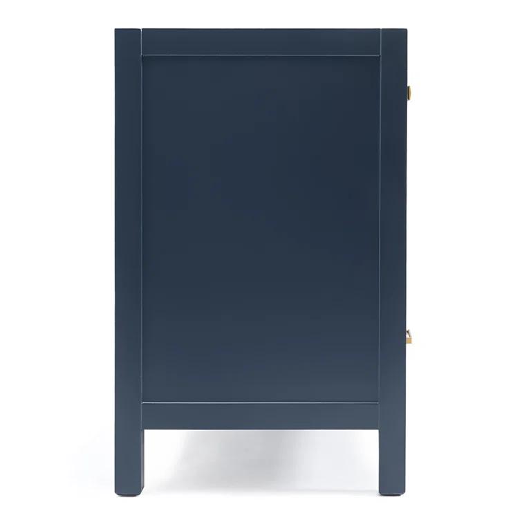 Ariel A061d-Bc Cambridge 60" Double Free Standing Vanity Cabinet Only - Blue