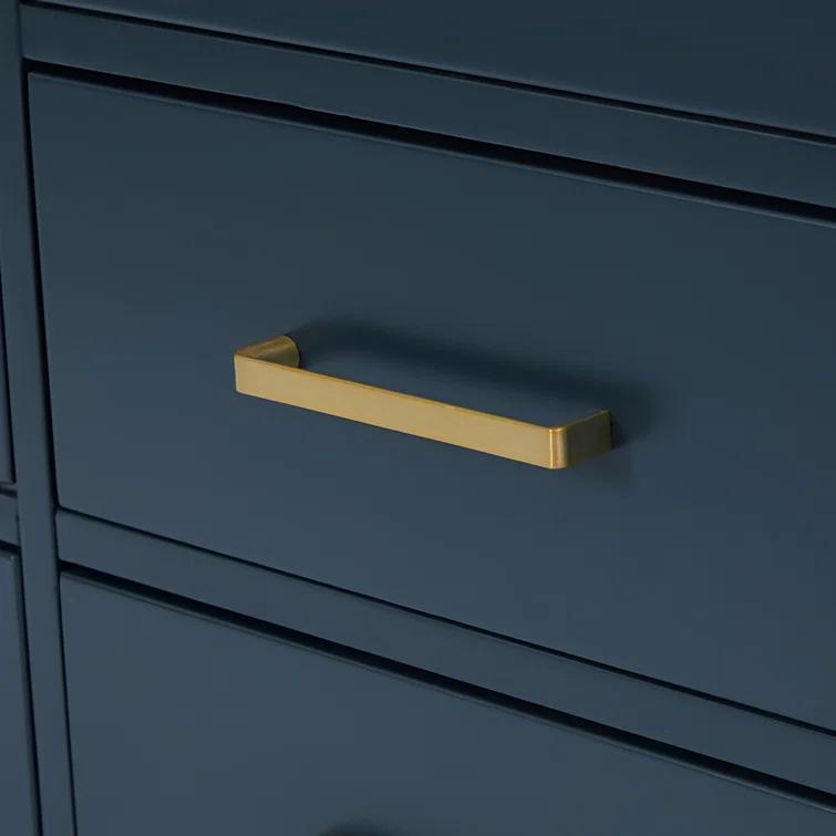 Ariel A061d-Bc Cambridge 60" Double Free Standing Vanity Cabinet Only - Blue