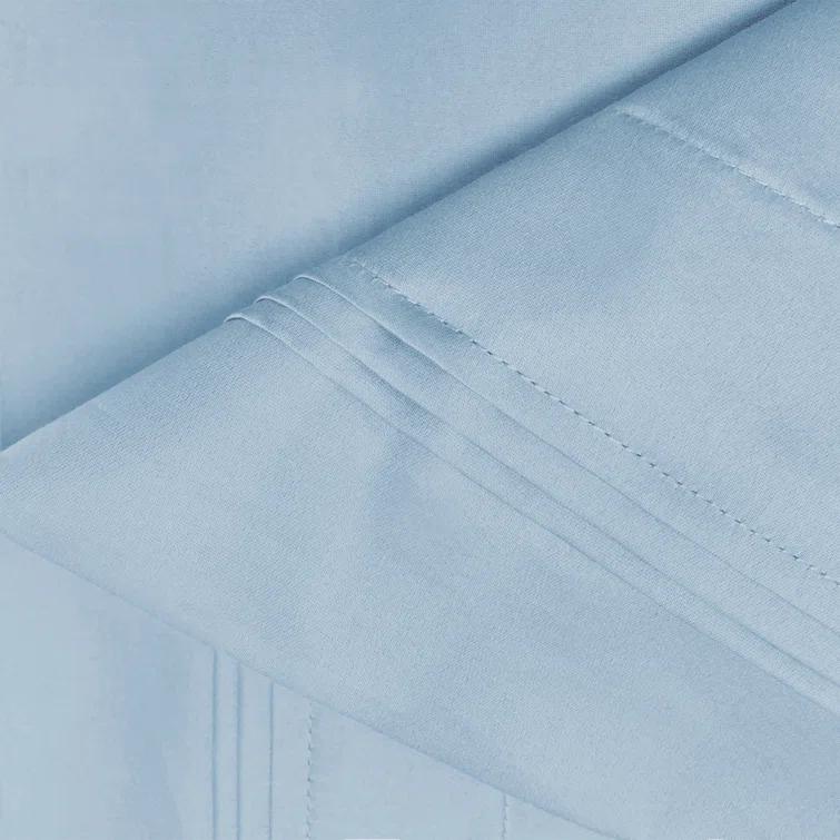 Egyptian Cotton Deep Pocket Solid 650 Thread Count Sheet Set