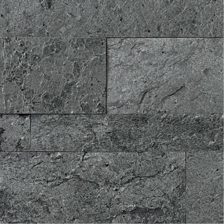 5.9'' W x 23.6'' L Natural Stone Peel and Stick Mosaic Tile