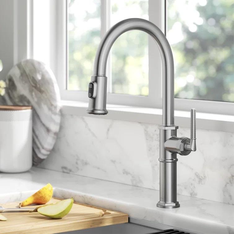 KRAUS Allyn Pull-Down Single Handle Kitchen Faucet