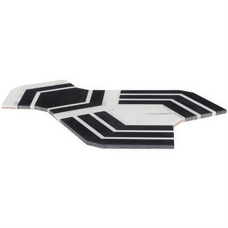 Bond Tile Tenor Marble Random Mosaic Wall & Floor Tile