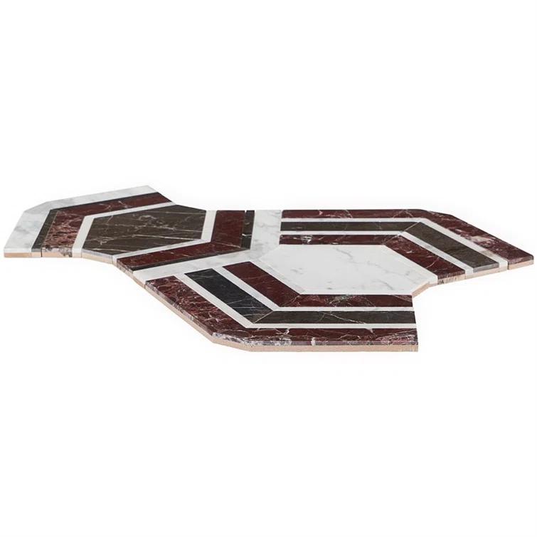 Bond Tile Tenor Marble Random Mosaic Wall & Floor Tile