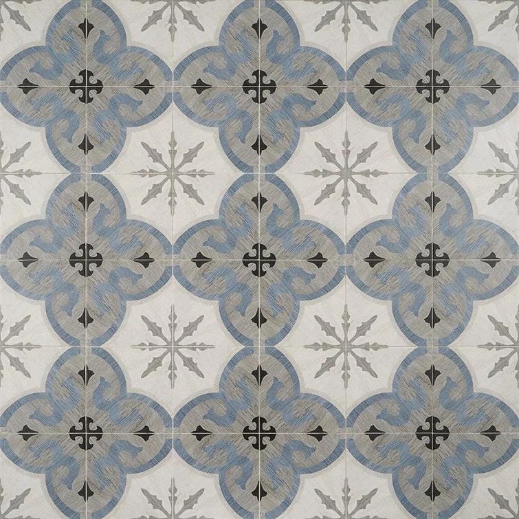 Beverly 8" x 8" Porcelain Patterned Wall & Floor Tile (12.91 sq. ft./ Case)