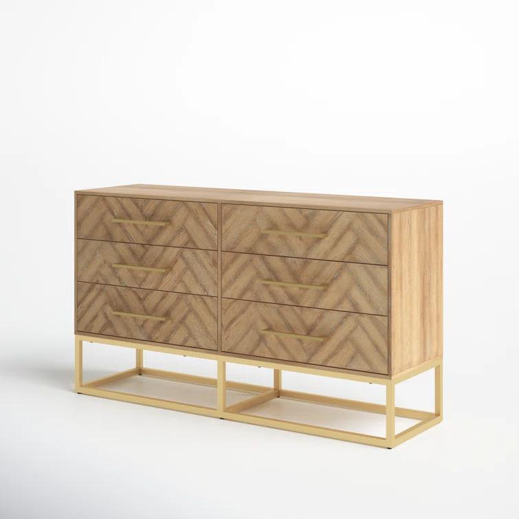 Sheldon 6 - Drawer Double Dresser