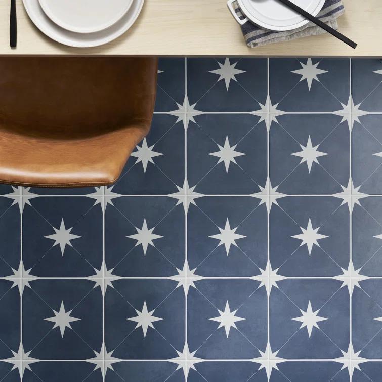 Polaris 9 in. x 9 in. Matte Porcelain Floor and Wall Tile (10.76 Sq. Ft. / Case)