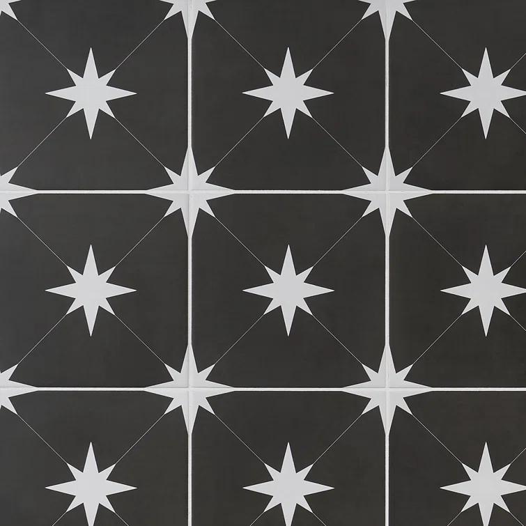 Polaris 9 in. x 9 in. Matte Porcelain Floor and Wall Tile (10.76 Sq. Ft. / Case)