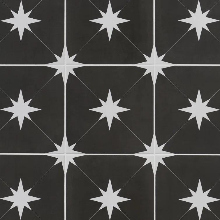 Polaris 9 in. x 9 in. Matte Porcelain Floor and Wall Tile (10.76 Sq. Ft. / Case)