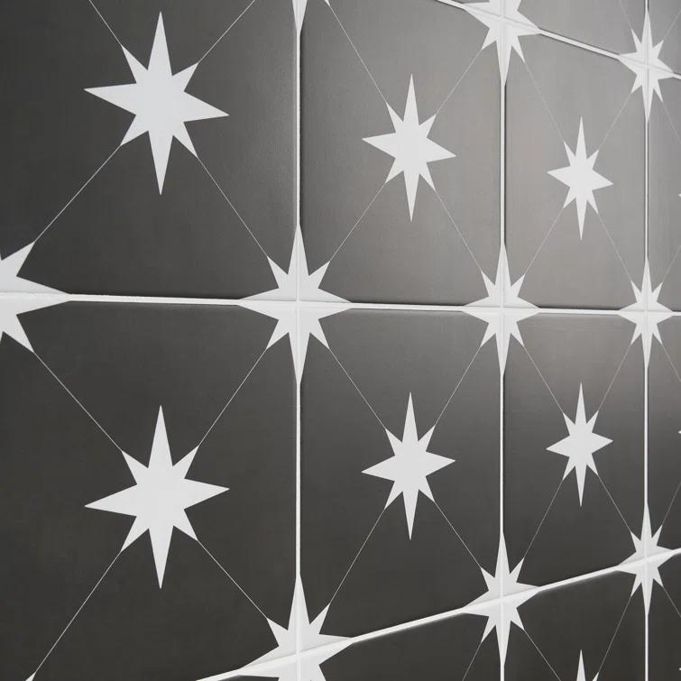 Polaris 9 in. x 9 in. Matte Porcelain Floor and Wall Tile (10.76 Sq. Ft. / Case)