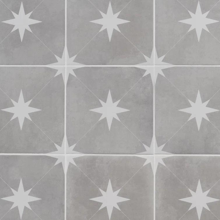 Polaris 9 in. x 9 in. Matte Porcelain Floor and Wall Tile (10.76 Sq. Ft. / Case)