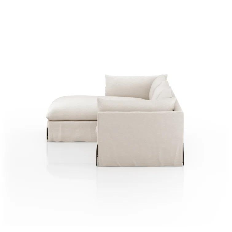 Reggio 2 - Piece Slipcovered Chaise L-Sectional
