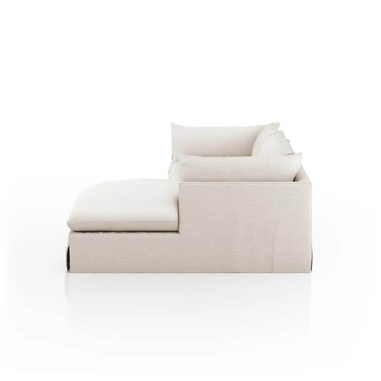 Reggio 2 - Piece Slipcovered Chaise L-Sectional