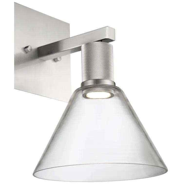 Southglenn Steel LED Armed Sconce
