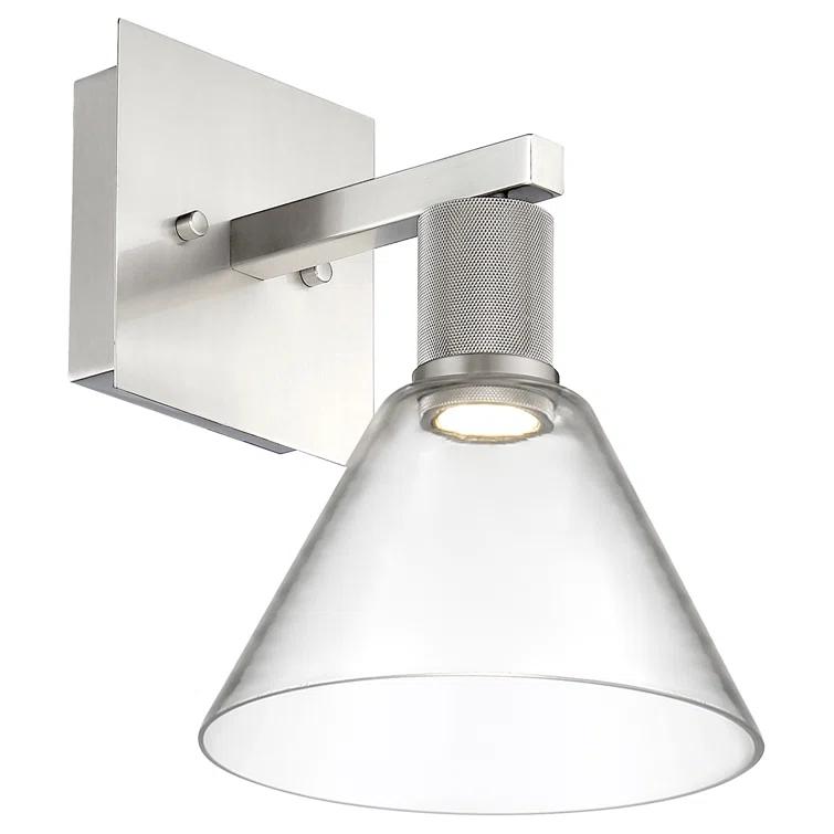 Southglenn Steel LED Armed Sconce