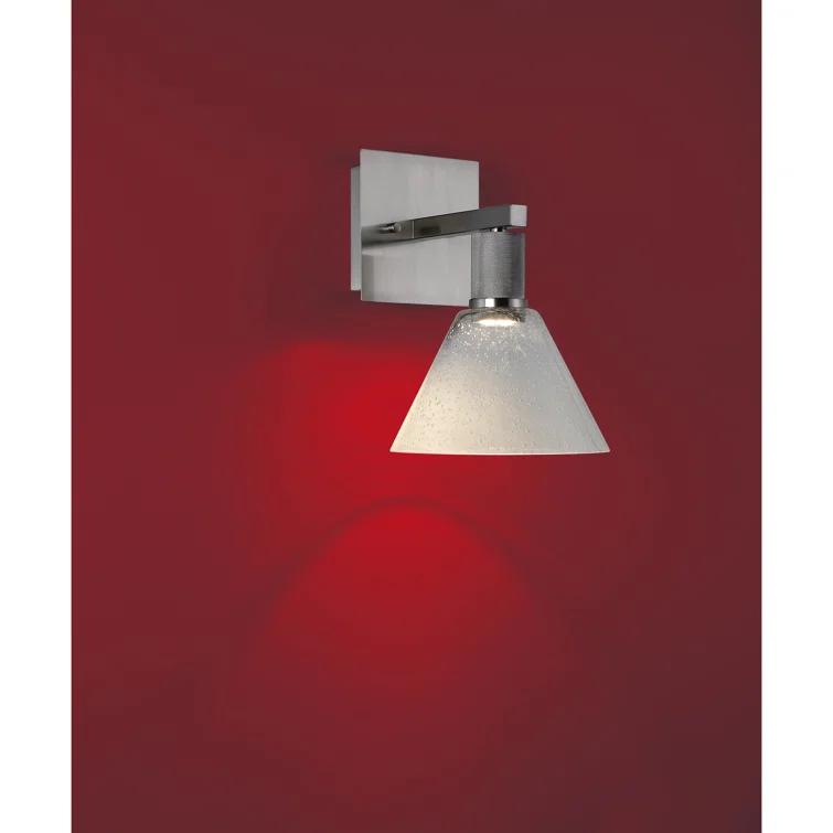 Southglenn Steel LED Armed Sconce