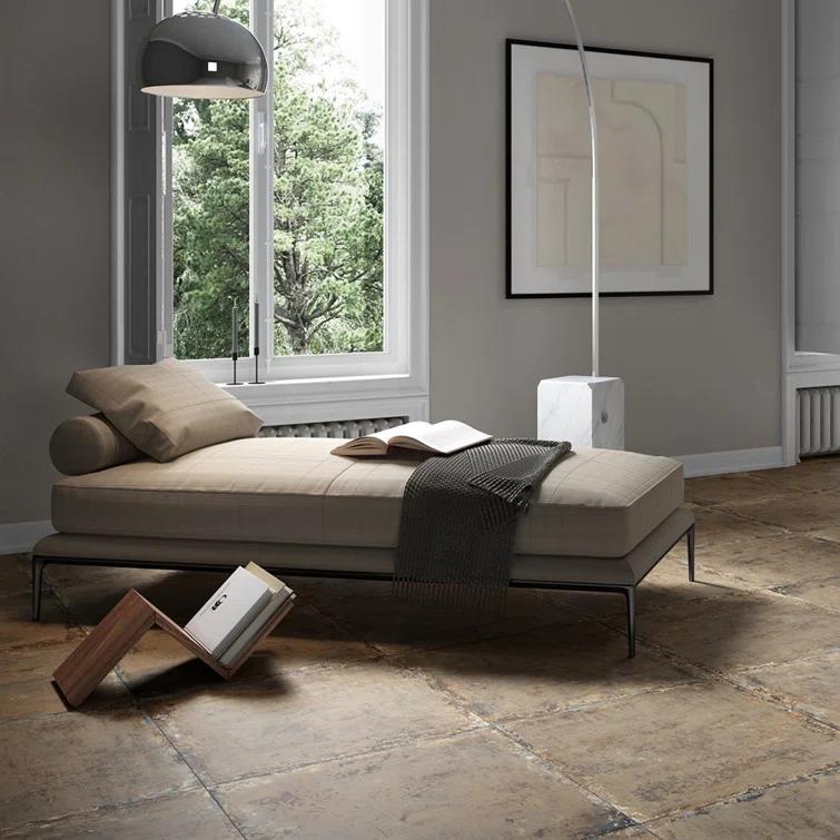 Mantis 23.62 in. x 23.62 in. Matte Porcelain Stone Look Floor and Wall Tile (11.62 Sq. Ft. / Case)