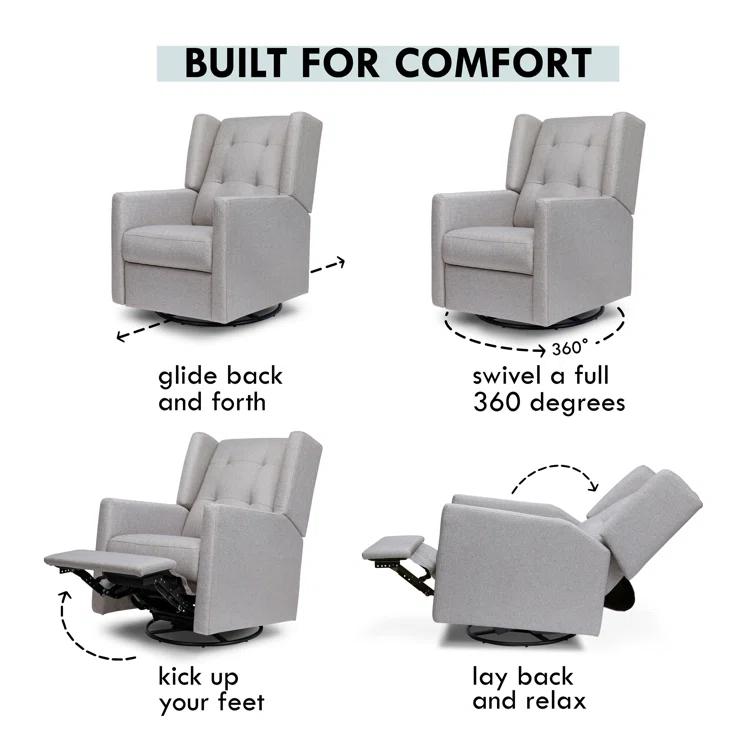 daVinci Maddox Swivel Reclining Glider
