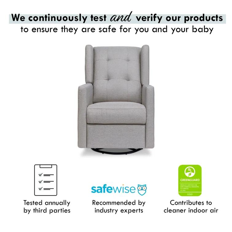 daVinci Maddox Swivel Reclining Glider
